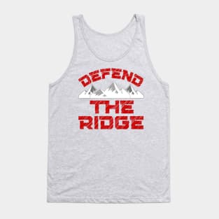 Defend the Ridge Mountain Ridge Tank Top